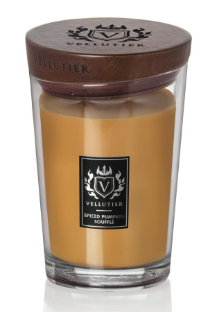 Аромасвеча "Пряное тыквенное суфле" 515гр Vellutier