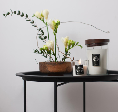 Аромасвеча "Японский сад" 90гр Vellutier