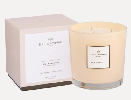 Большая аромасвеча "Восточное дерево" 1100гр Plantes et Parfums