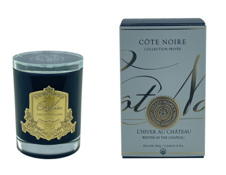 Аромасвеча "Зима в шато" 185гр золото Cote Noire