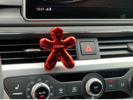 Ароматизатор для авто NIKI красный "Перечная мята" Mr&Mrs Fragrance