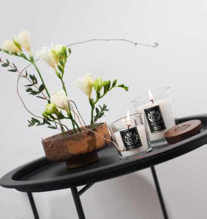 Аромасвеча "Японский сад" 225гр Vellutier