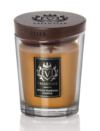 Аромасвеча "Пряное тыквенное суфле" 225гр Vellutier