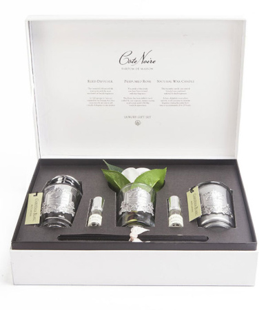 Большой набор с ароматом "Гардения" Cote Noire