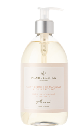 Натуральное жидкое мыло "Миндаль" 500мл Plantes et Parfums