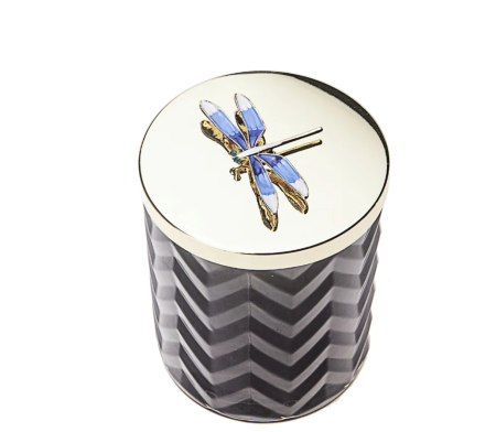 Набор "Вода жизни" свеча 600гр и платок темно-синий Cote Noire