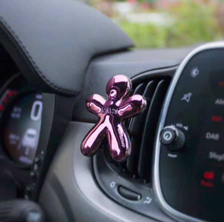 Ароматизатор для авто NIKI розовый "Гардения Таити" Mr&Mrs Fragrance