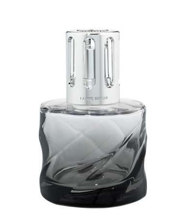 Набор с Лампой Берже "Спираль" в черном с ароматом "Восточный бархат" Maison Berger