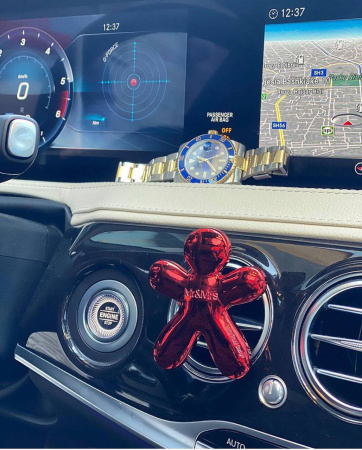 Ароматизатор для авто NIKI красный "Перечная мята" Mr&Mrs Fragrance