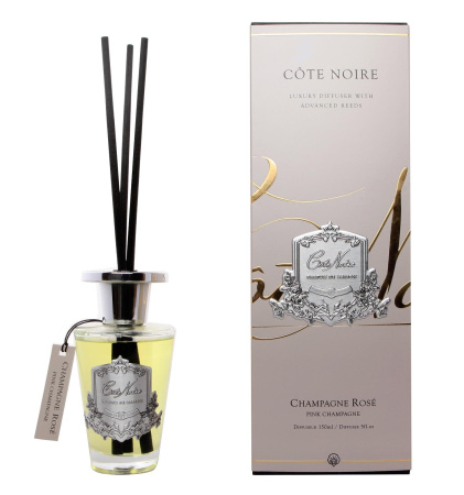 Аромадиффузор "Розовое шампанское" 150мл серебро Cote Noire