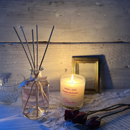 Аромасвеча "Розовый Сад" 140гр Lothantique