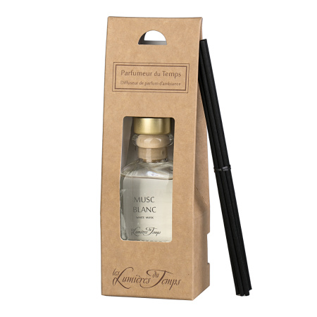 Аромадиффузор с палочками "Белый мускус", 100 ml Les Lumieres du Temps