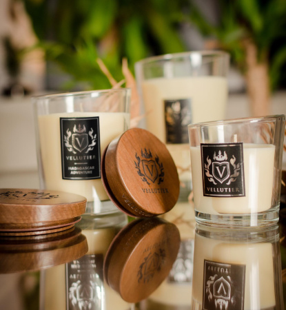 Аромасвеча "Путешествие на Мадагаскар" 225гр Vellutier