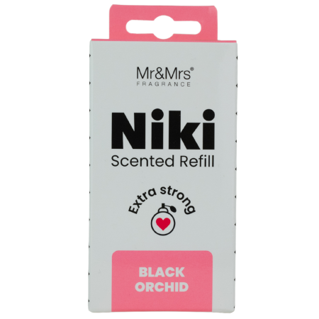 Сменный блок для клипсы NIKI "Черная орхидея" Mr&Mrs Fragrance