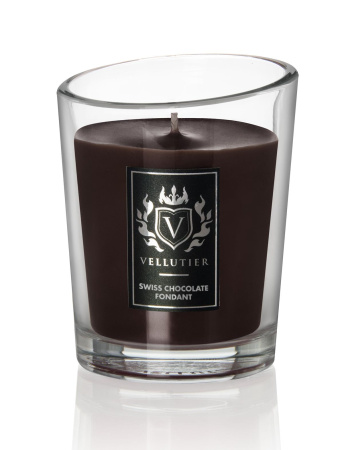 Аромасвеча "Швейцарский шоколадный фондан" 225гр Vellutier