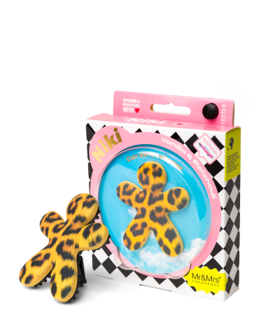 Аромаклипса для авто NIKI "Ваниль и пачули" леопард Mr&Mrs Fragrance