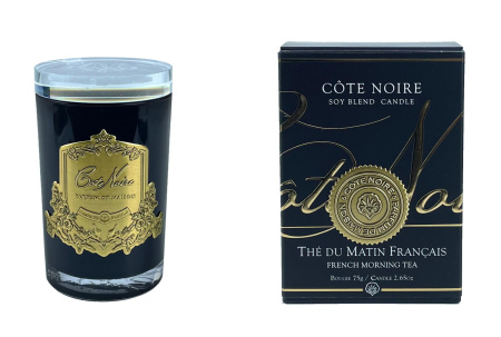 Аромасвеча "Французский утренний чай" 75гр золото Cote Noire
