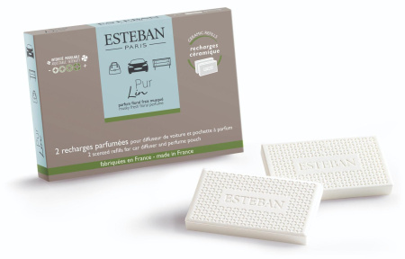 Аромат для автомобильной клипсы "Белый лён" Esteban Parfums