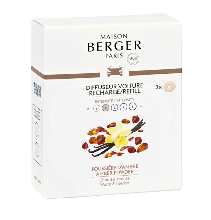 Аромат для автомобильной клипсы "Амбровая вуаль" Maison Berger