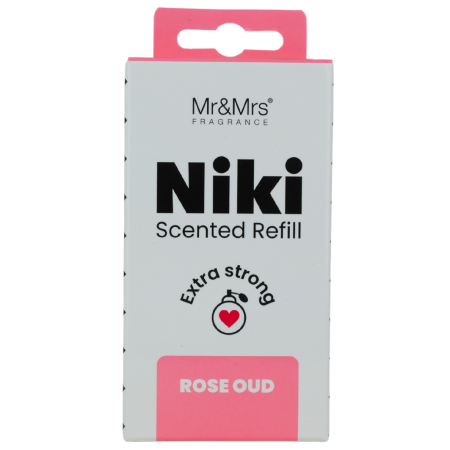 Сменный блок для клипсы NIKI "Роза и Уд" Mr&Mrs Fragrance