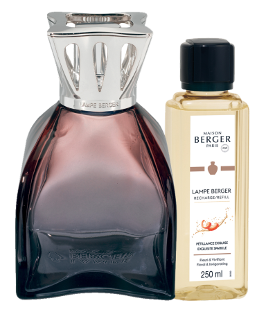 Набор с Лампой Берже "Лилли" ароматом "Брызги Шампанского" 250мл Maison Berger