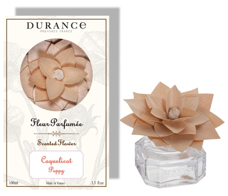 Аромадиффузор с цветком "Мак" 100мл Durance