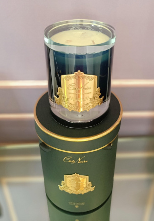 Аромасвеча "Белая ваниль" 2500 гр золото Cote Noire