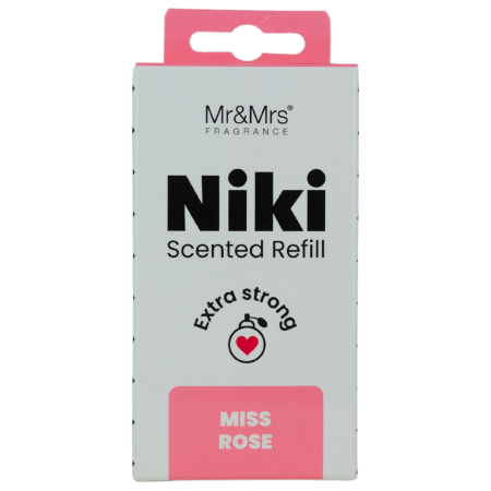 Сменный блок для клипсы NIKI "Мисс Роза" Mr&Mrs Fragrance