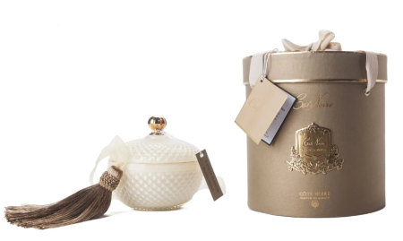 Аромасвеча Art Deco "Белая ваниль" 300гр Cote Noire