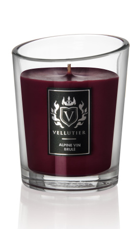 Аромасвеча "Альпийский глинтвейн" 90гр Vellutier