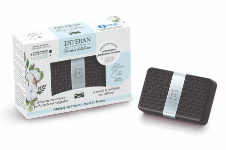Ароматизатор для авто "Белый хлопок" Esteban Parfums