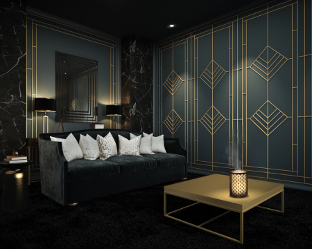 Аромалампа ультразвуковая "Ночь и свет" Esteban Parfums