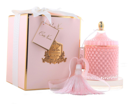 Аромасвеча Grand Pink Art Deco "Розовое шампанское" 500гр Cote Noire