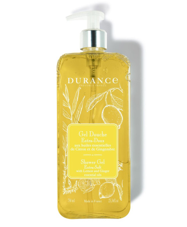 Гель для душа "Лимон и имбирь" 750мл Durance