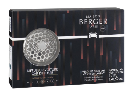 Ароматизатор для авто "Вариация" с ароматом "Восточный Бархат" Maison Berger
