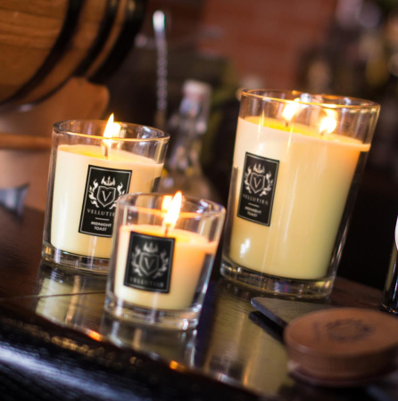 Аромасвеча "Вечерний тост" 90гр Vellutier