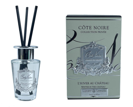 Аромадиффузор "Зима в шато" 90мл серебро Cote Noire