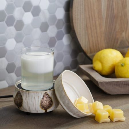 Аромалампа для аромавоска "Бронзовый лист" Candle Warmers