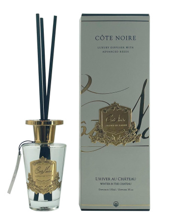 Аромадиффузор "Зима в шато" 150мл золото Cote Noire