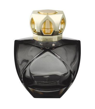 Набор Лампа Берже "Вечность" черная с ароматом "Цветы для Леди" Maison Berger