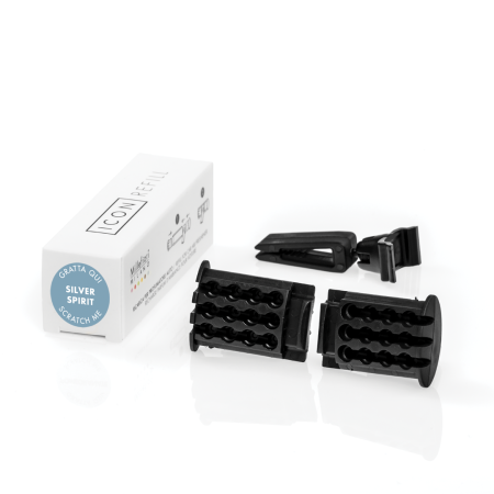 Аромат для клипсы ICON в авто "Сияние серебра" Millefiori Milano