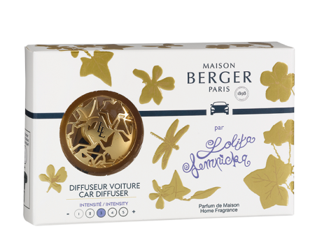 Ароматизатор для авто "Лолита Лемпика" золотой Maison Berger