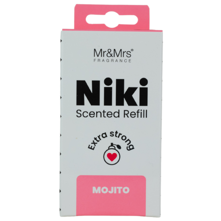 Сменный блок для клипсы NIKI "Мохито" Mr&Mrs Fragrance
