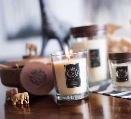 Аромасвеча "Африканский Олибанум" 515гр Vellutier