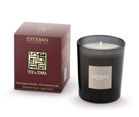 Аромасвеча мини "Тек и Тонка" 70гр Esteban Parfums