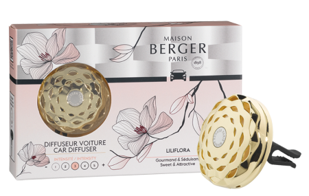 Ароматизатор для авто "Болеро" с ароматом "Лилифлора" Maison Berger