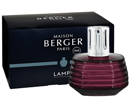 Лампа Берже "Вибрация" сливовая Maison Berger