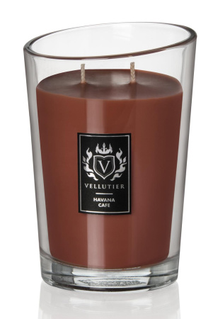 Аромасвеча "Сигарная комната" 515гр Vellutier