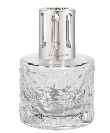 Набор Лампа Берже "Мираж" прозрачная с ароматом "Белый чай" 250мл Maison Berger