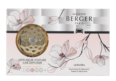 Ароматизатор для авто "Болеро" с ароматом "Лилифлора" Maison Berger